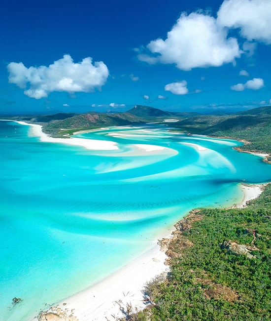 Day trip to Whitehaven Beach from Whitsundays Hideaway Bay accommodation